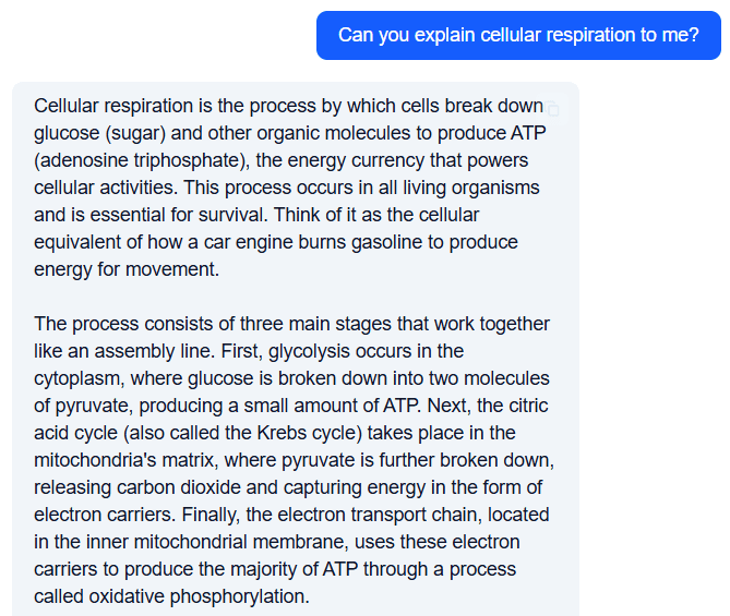 AI-powered biology illustration